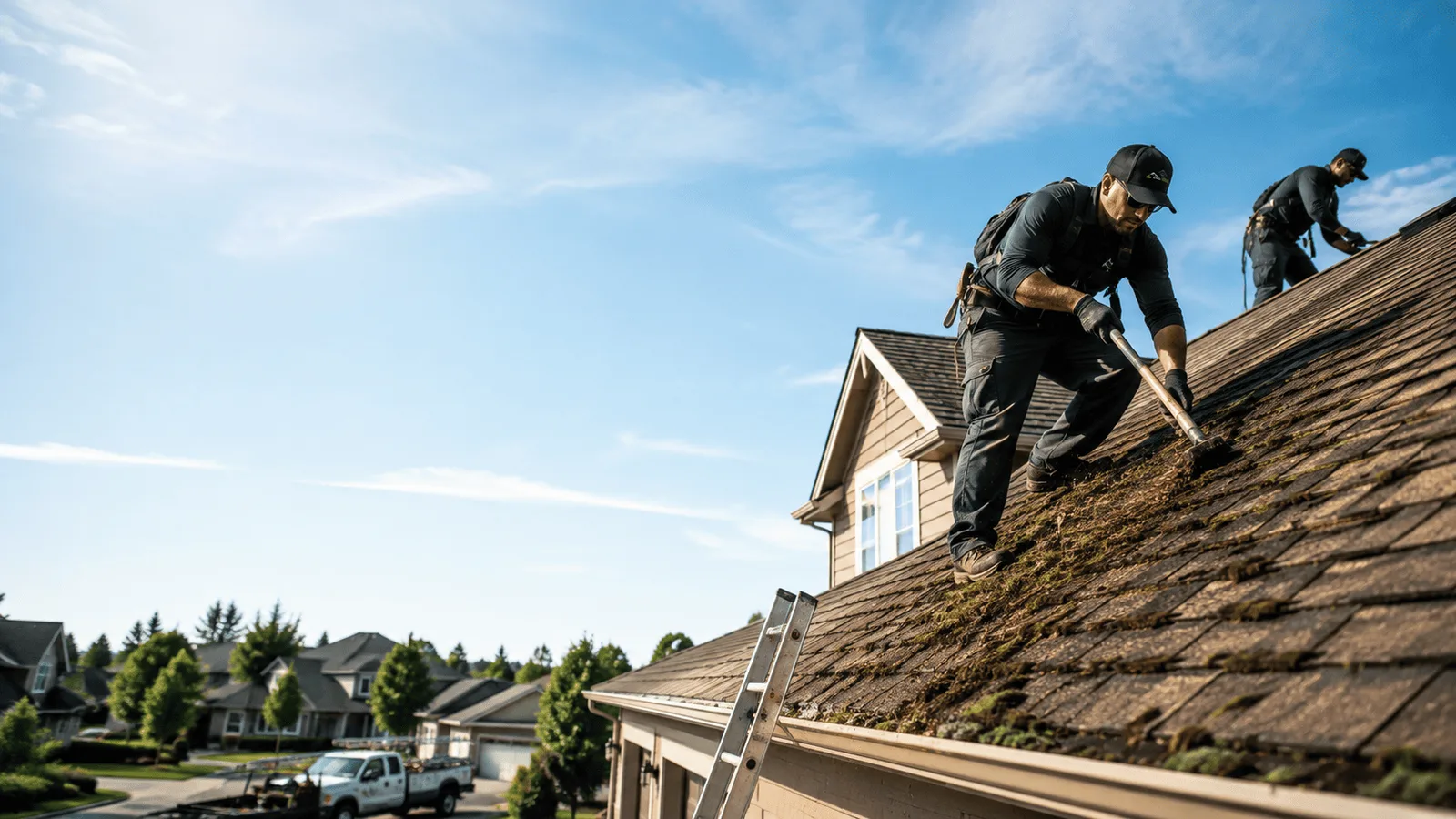 Roof Moss Removal in Jamestown, PA near me